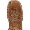 Durango Men's PRCA Collection Bison Western Boot, SAND TOBACCO/CAYENNE, M, Size 10 DDB0468